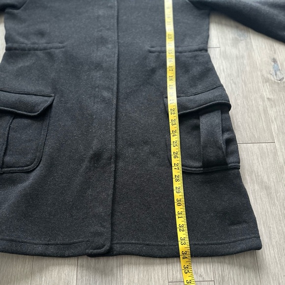 Patagonia Better Sweater Fleece Black Long Coat Medium - Picture 6 of 8